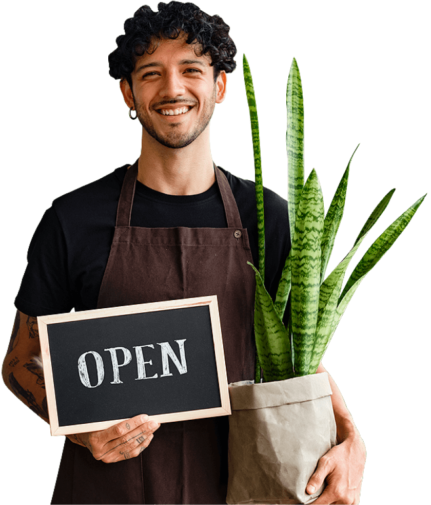 Business owner securing fast financing